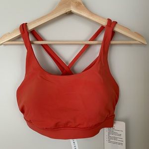NWT Lululemon energy bra size8 PPYC